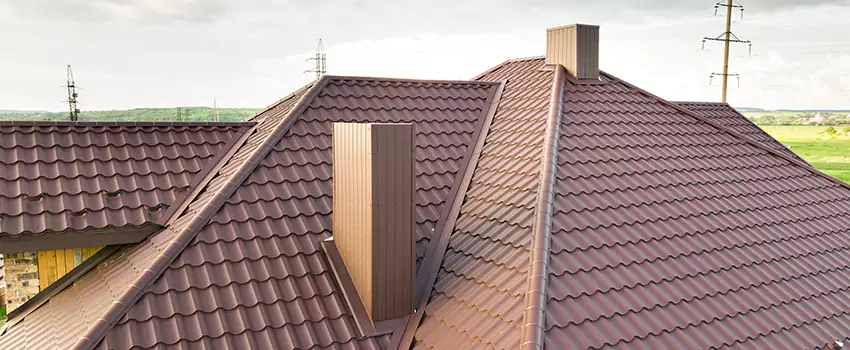Residential Chimney Flashing Restoration in Holladay, UT