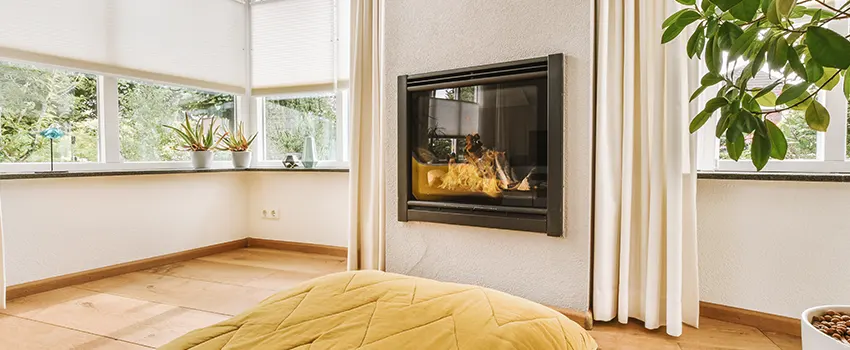 Residential Fireplace Ceramic Glass Installation in Holladay, UT