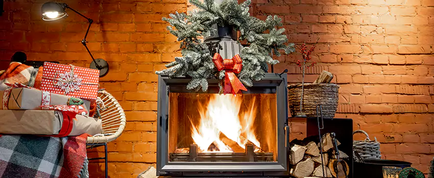 Travis Industries Linear Gas Fireplace Installation in Holladay, Utah