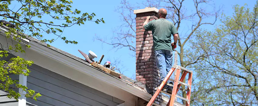 Vinyl and PVC Chimney Flashing Installation in Holladay, UT