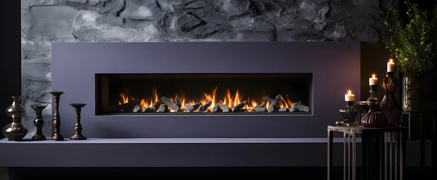 Ember Bed for Ventless Gas Fireplace in Holladay, UT