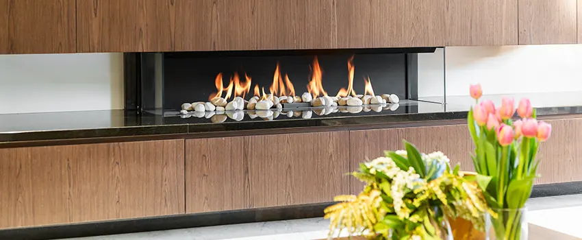 Double-height Fireplace Design Refurbishment in Holladay, Utah