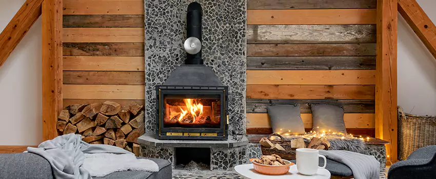Thelin Hearth Products Direct Vent Gas Stove Fireplace Inspection in Holladay, Utah